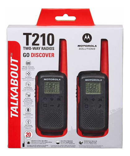 Radio De Comunicación Motorola T210 Walkie-talkie