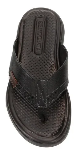 Chinelo Original Couro Democrata Soul Masculino Frete gr tis