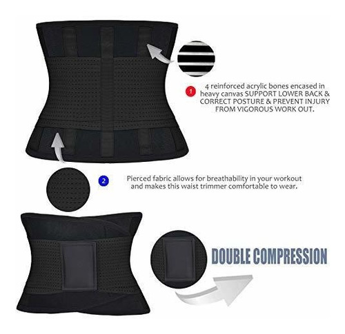 Cintura Entrenador Dama Cincher Trimmer Faja Adelgazante