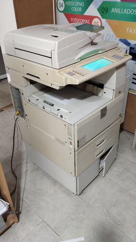 Impresora Multifunción Ricoh Aficio Mp 3500 Funcionando Blanco