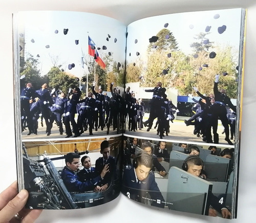 Libro, Fuerza Aérea De Chile, Formato Grande 230 X 330 Mm (Usado)