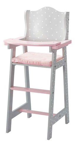 Silla De Muñeca De Princesa Muebles De Madera Gris 16 Muñe