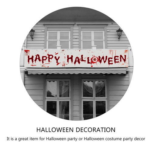 1 Pieza Para Decoración De Pancarta Con Fondo De Halloween P