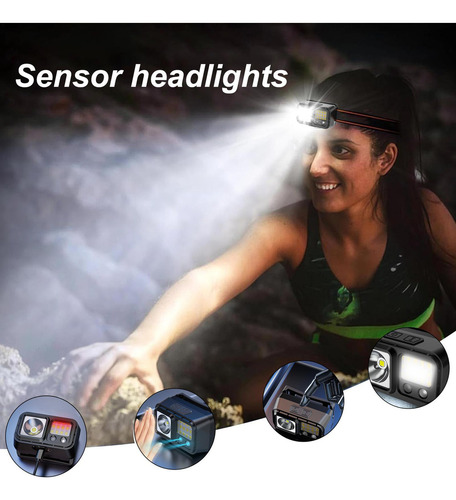 Faros Para Adultos Recargables Y Recargables Led Led De Led