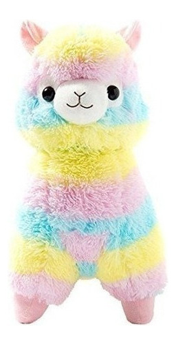 Cuddly Llama Rainbow Alpaca Doll 7 Soft Baby Muneco De Peluc