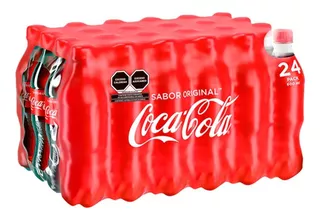 Coca Cola 600 Ml Con Azúcar 24 Pack
