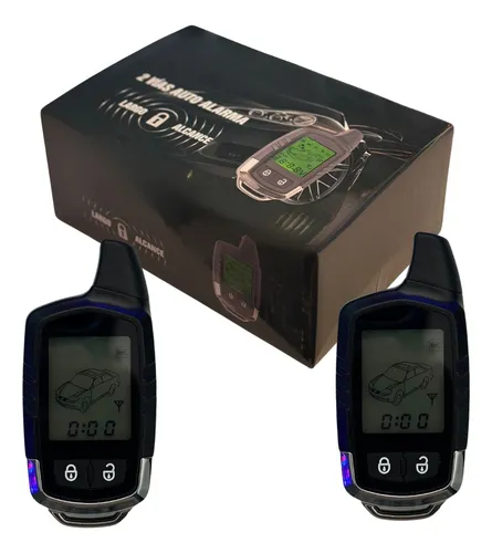 comprar Alarma Auto Digital Dos Controles Pager Largo Alcance 