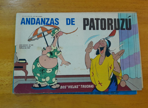 B- Revista Andanzas De Patoruzu N.589 - Febrero 1994