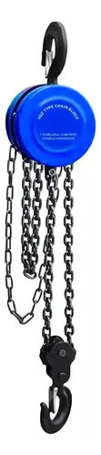 comprar Aparejo Manual 2 Toneladas Reforzado Cadena 3 Mts + Gancho