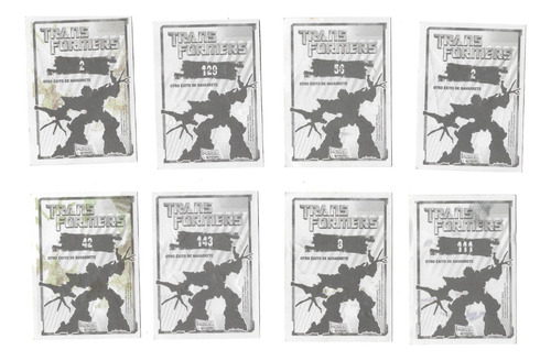 Lote Cromos Transformers , La Pelicula 2007