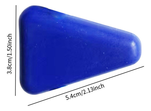 Ferramenta De Reparo De Silicone Triangular Peças Azul