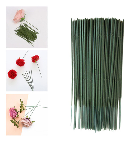 Z 100x Tallos De Flores Artificiales, Varilla Floral, 18 Cm