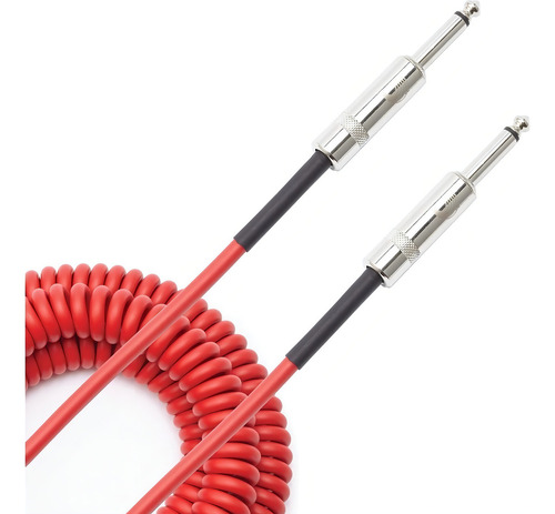 Daddario Pw-cdg-30rd Cable Espiral P/ Guitarra Bajo 9 Metros