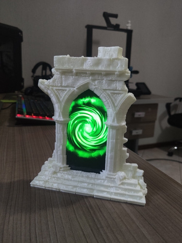Portal Mágico Ruínas Rpg - Feito Em Impressora 3d