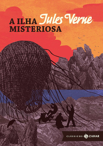 A ilha misteriosa: edição bolso de luxo, de Verne, Jules. Editora Schwarcz SA, capa dura em português, 2017