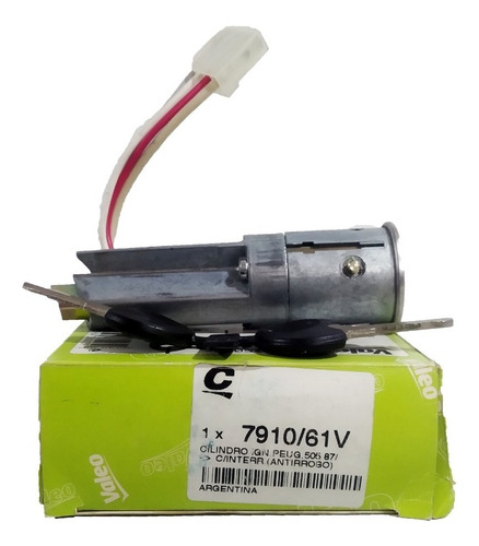 Llave Tambor Arranque Valeo Peugeot 505 Desde 1986