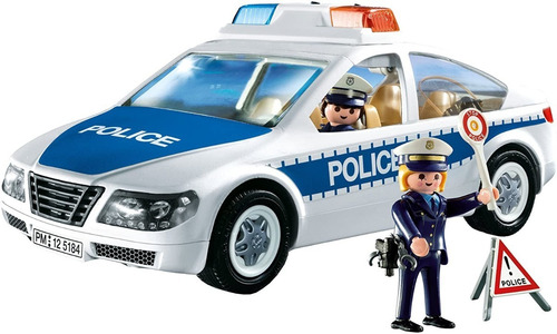 Playmobil City Action 5184 - Coche De Policia Con Luces
