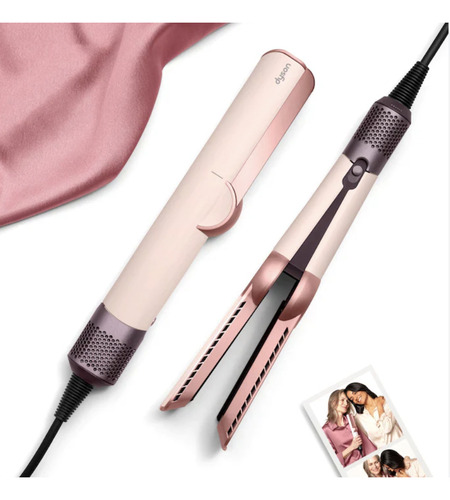 Plancha Alisadora De Cabello Dyson Airstrait Seminuevo Azul Color Rosa