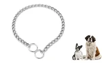 Comprar Enforcador Coleira Corrente Cães Cachorros Médio 50cm Border Cor Elo Redondo Tamanho Da Coleira Gg - 70cm X 2,5mm