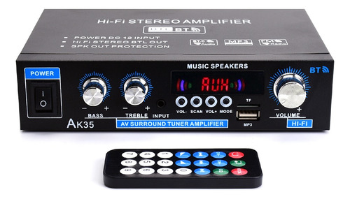 Amplificadores Woopker Ak35 Amplificador De Áudio De Alta Po