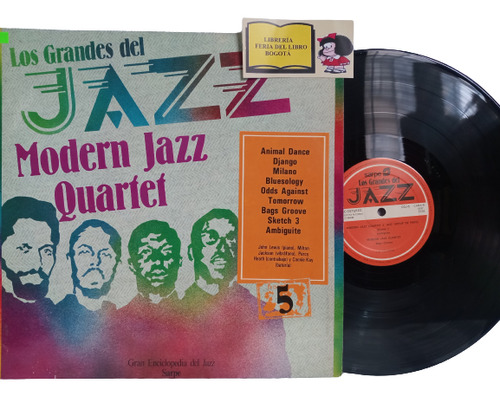 Lp - Acetato - Los Grandes Del Jazz - Modern Jazz Quartet 