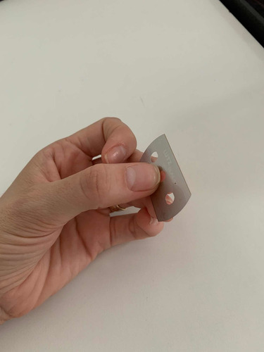 Lâmina De Refile - Aço Inox C/fio De Titânio - 10 Unidades