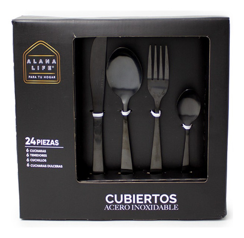 Set De Cubiertos Doha X 24