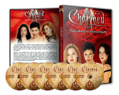 Charmed Serie Completa 8 Temporadas 1/2/3/4/5/6/7/8 Dvd Lat