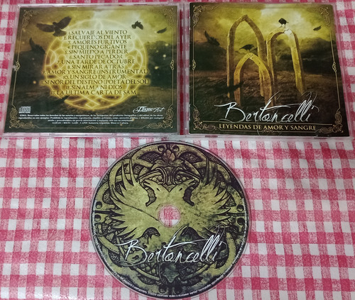 Bertoncelli - Leyendas De Amor Y Sangre / Cd Autografo