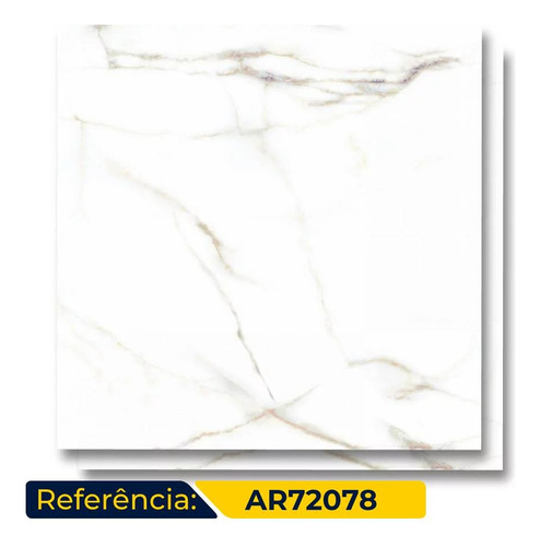 Porcelanato Viarosa Calacata Gold 72x72cm Caixa 2,59m²