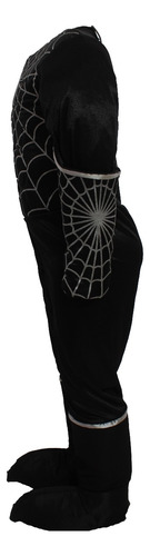 Disfraz Spiderman Hombre Araña Negro Para Niño Talla 2 - 8
