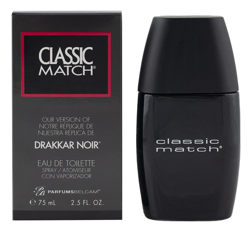 Perfume Pb Parfumsbelcam Classic Match Drakkar Noir Edt 75 M