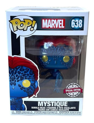 Funko Pop Marvel Mystique 638 Special Edition