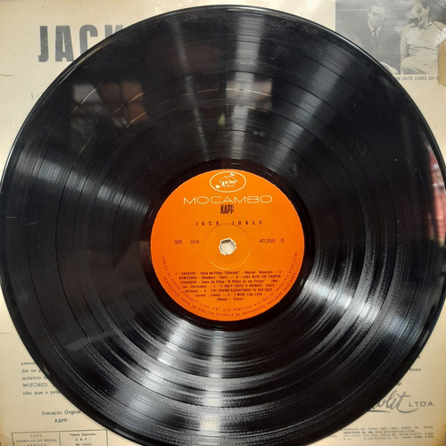 Vinil Lp Jack Jones Capa Sanduíche Mr - 1514 40.255
