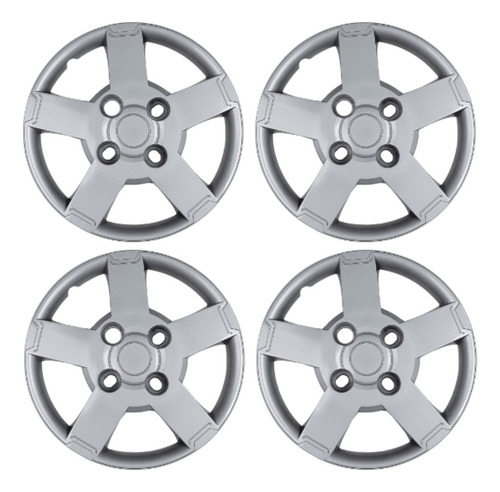 Kit 4 Calota Ford Ka Aro 13 2008 2009 2010 2012 13 Antiperda