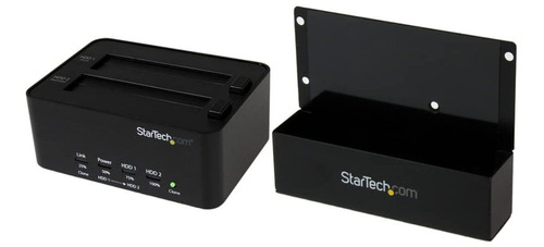 Startech Duplicador Y Borrador De Disco Duro Dual Bay Y Adap