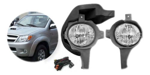 Exploradora Toyota Hilux Vigo  2004/2007 Con Cables Y Swicth