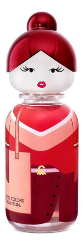 Sisterland Red Rose Benetton Edt 80 Ml Para Mujer