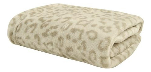 Manta Para Bebés De Polar Soft Little Td 1m X 70cm Estampada Gris