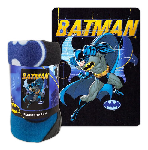 Manta De Lana Northwest Batman (45'' X 60'') | Batman Bedroo