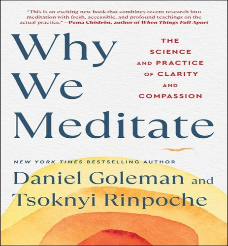 Why We Meditate, De Goleman, Daniel. Editorial Atria En Inglés, 2024