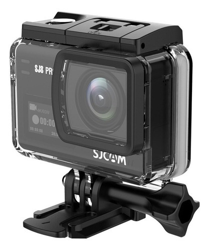 Cámara Sumergible Sjcam Sj8 Pro 4k 60fps 5g Estabilizador Color Negro
