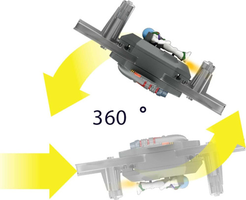 Hot Wheels Space Ranger Jetpack Rc, Vuelo A Control Remoto..