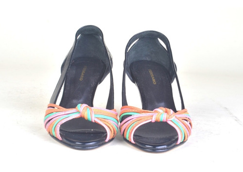Imagen 5 de 6 de Zapatos De Mujer De Cuero - Zapato Orquidea - Ferraro