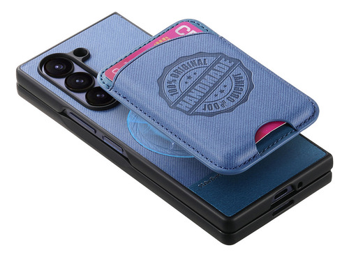 Funda 2 En 1 Extraíble Tipo Cartera Con Solapa Para Samsung Galaxy Z Fold 6 5 4 3 5g Fold6 Fold5 Mag