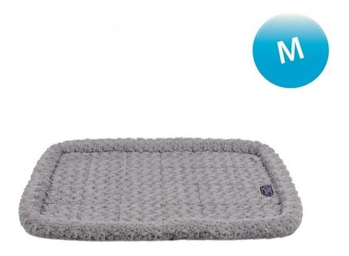 Cama Colchoneta Para Perro Gris Talla M 93 X 57 X 7 Cm