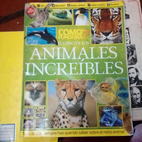 Libro. De Los Animales. Increíbles Us $ 15,00