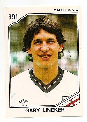 Antigua Barajita Gary Lineker - Mundial De Futbol Mexico 86 