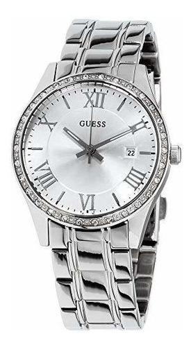 Reloj De Moda De Cuarzo Japones De Acero Inoxidable Guess U0