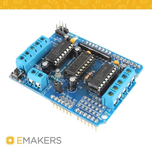 Placa De Expansion Shield Driver L293d P/arduino Emakers